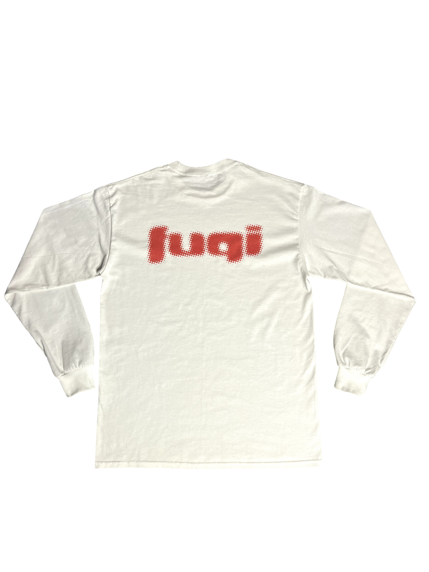 White Blurry long sleeve